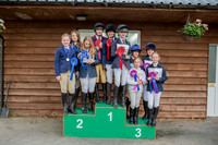 Outside & prize giving